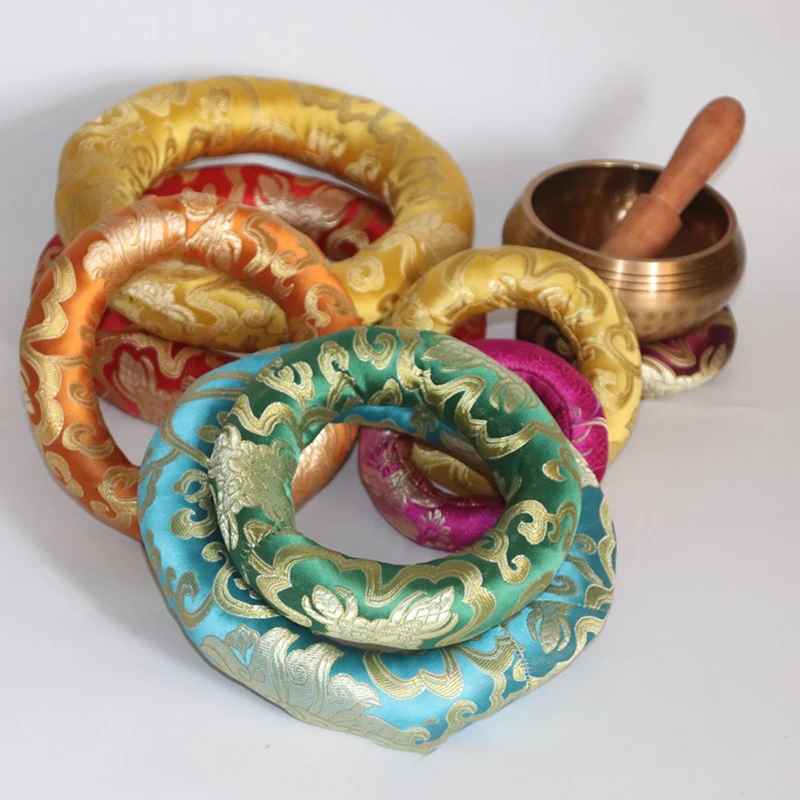 

9~11Cm Buddha Sound Cushion Cotton Gasket For Tibetan Bowls Protective Mat Meditation Music Bowl Singing Bowl Cushion Spiritual