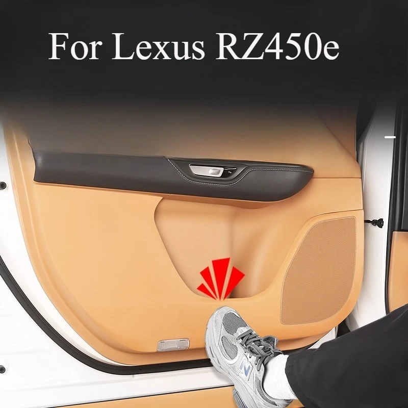 

Для Lexus RZ450e дверные накладки на пороги, боковая крышка центральной консоли, кожаная защитная накладка, аксессуары для интерьера