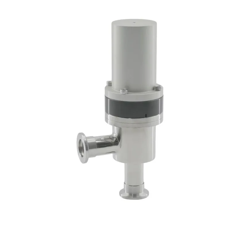 

Vacuum Stainless Steel SS304 SS316L Pneumatic Baffle Valve KF Series Vacuum Angle Valve