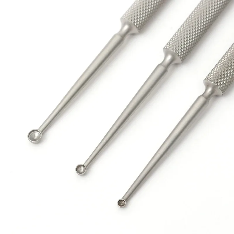 Soft Wart Curette Ophthalmology Meibomian Gland Curette Ophthalmology Microinstrument Hospital Dermatology Curette