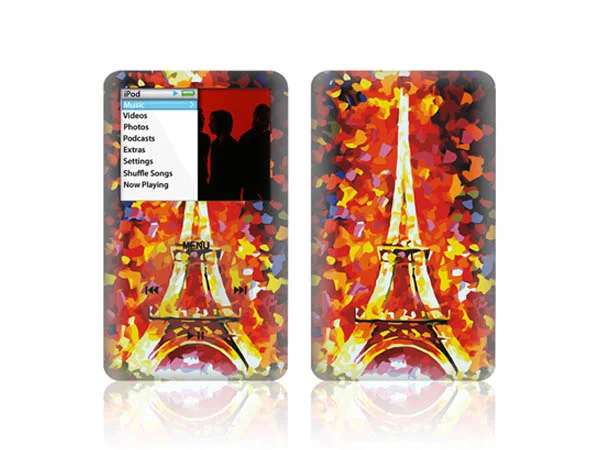 new cool protective wrap film vinyl decal skin stickers for iPod Classic