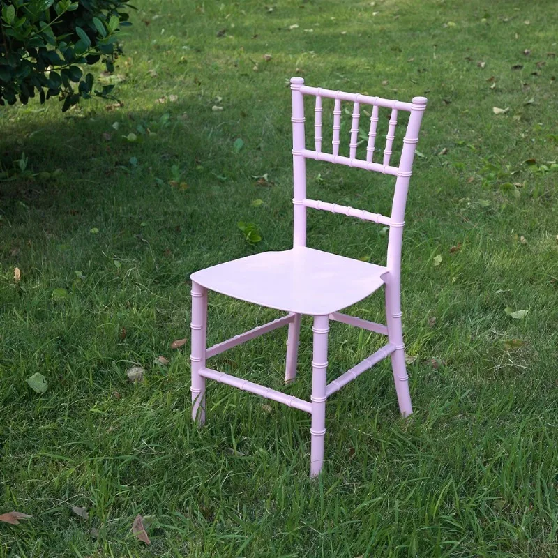 10 قطعة في الهواء الطلق الأبيض الاطفال حديقة الزفاف مأدبة الأطفال الصغيرة شيافاري تيفاني كراسي تناول الطعام البلاستيكية الأحداث الزفاف Cadeiras
