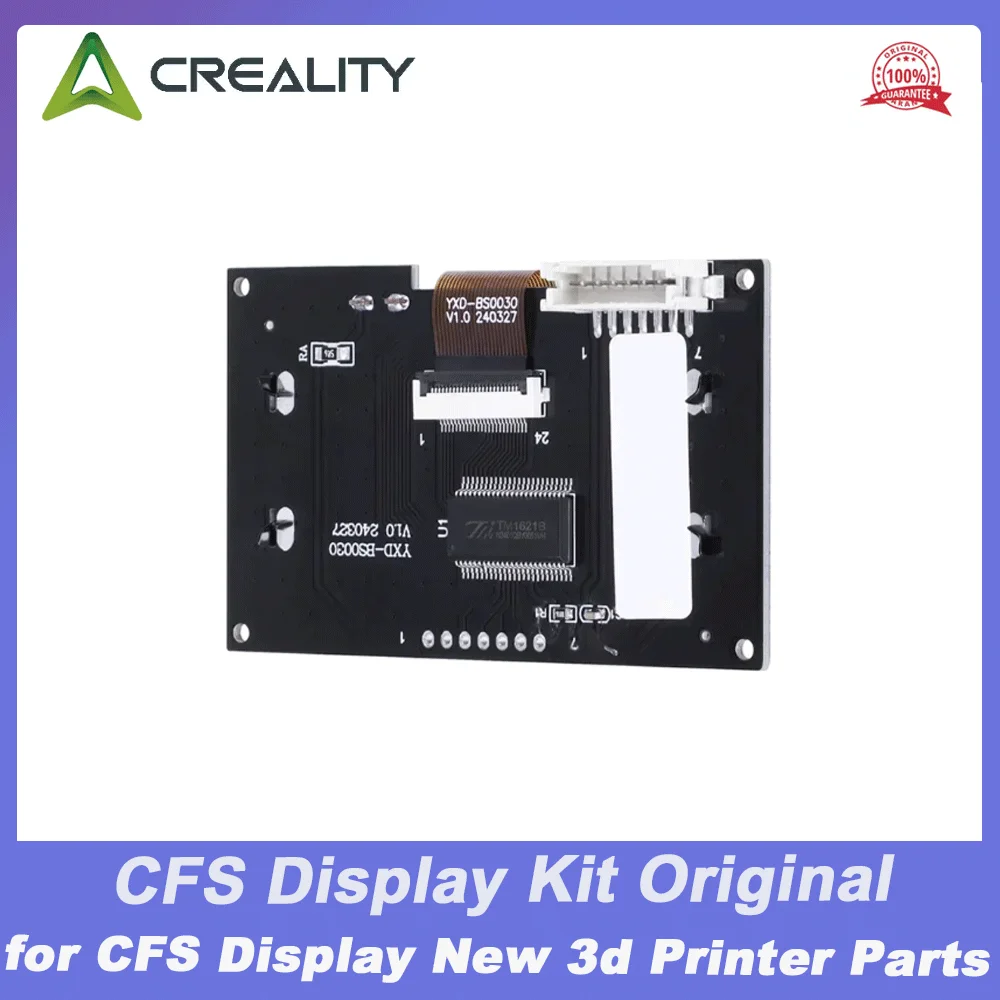 

Оригинальный комплект дисплея Creality CFS K2 Plus (74×46×6.6), только дисплей, новые запчасти для 3D-принтера K2 Plus CFS