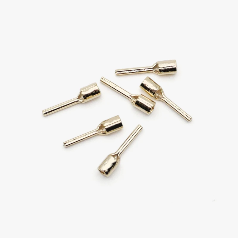 meeaocc pure copper gold-plated crimping/welding wire lug power wall plug open bus ground and other uses