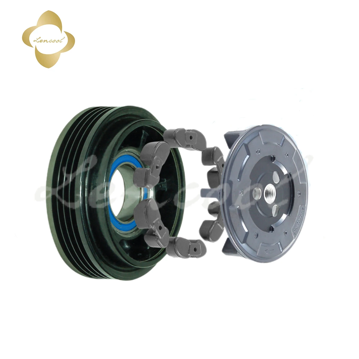 AC A/C Air Conditioning Compressor Clutch Pulley For BMW 545I E60 645I E63 735IL 745IL 760IL E65 E66 64509154071 64509175481