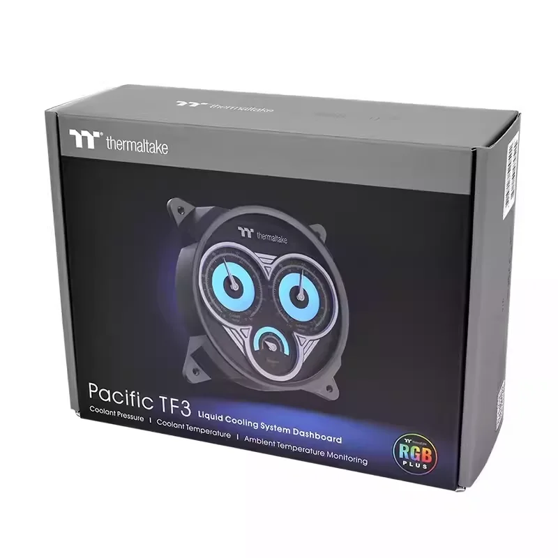 Thermaltake-Système de refroidissement liquide avec écran LCD, carte Prada, surveillance de la pression et de la température du liquide de refroidissement, ordinateur Pacific TF3