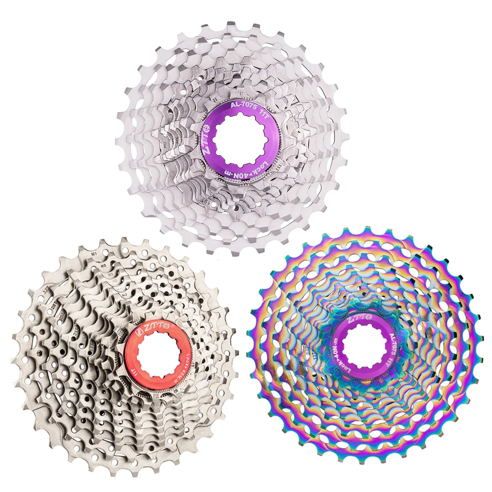 12 Speed Road Bike Cassette Ultralight Bicycle Flywheel 11-28/32/34/36T 12v Bike Freewheel K7 Gravel Sprocket For Shimano HG