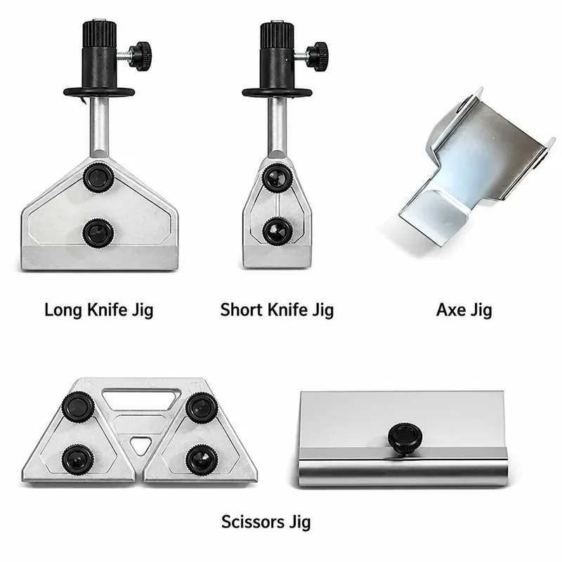 Wet Sharpening System Accessories Kit Long Short Knife Jig Axe Scissors Jig Wheel Dresser Grinding Stone Tool