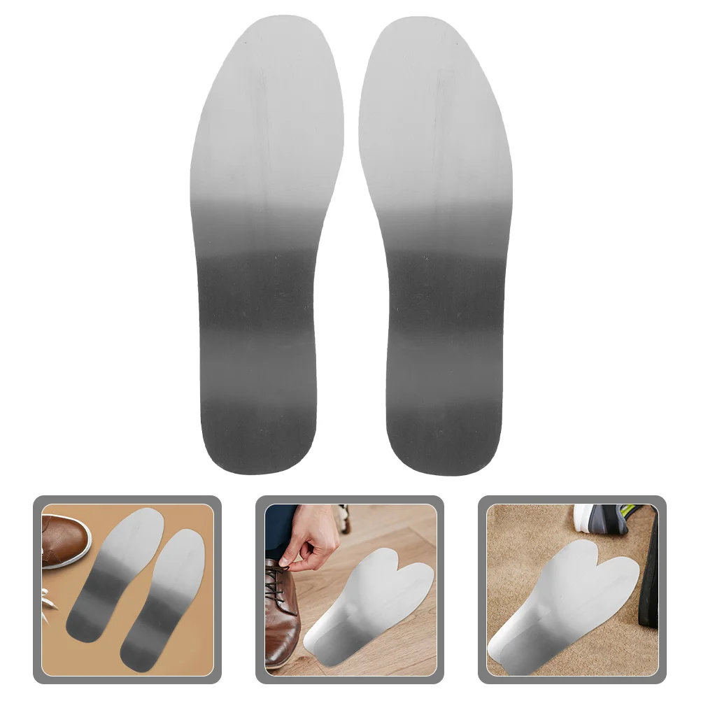 Stainless Steel Anti-nail and Anti-puncture Insoles for Men Women Shoes Inserts Basketball Roller Mens Work Boots