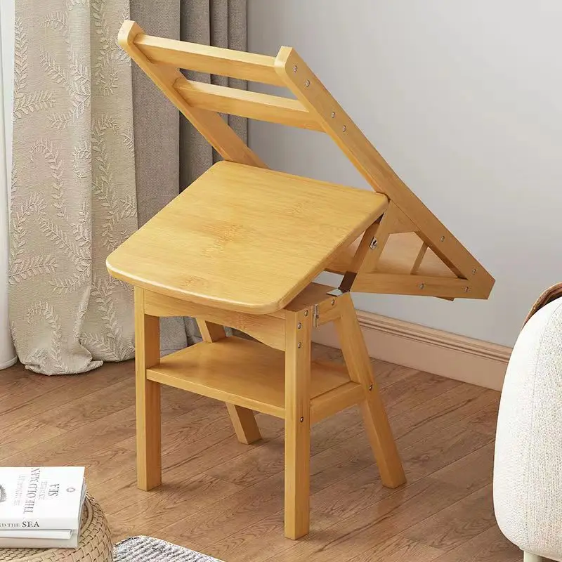 Folding ladder, multifunctional for home, thickened step bench, step bench, indoor ladder bench, stair stool with high and low