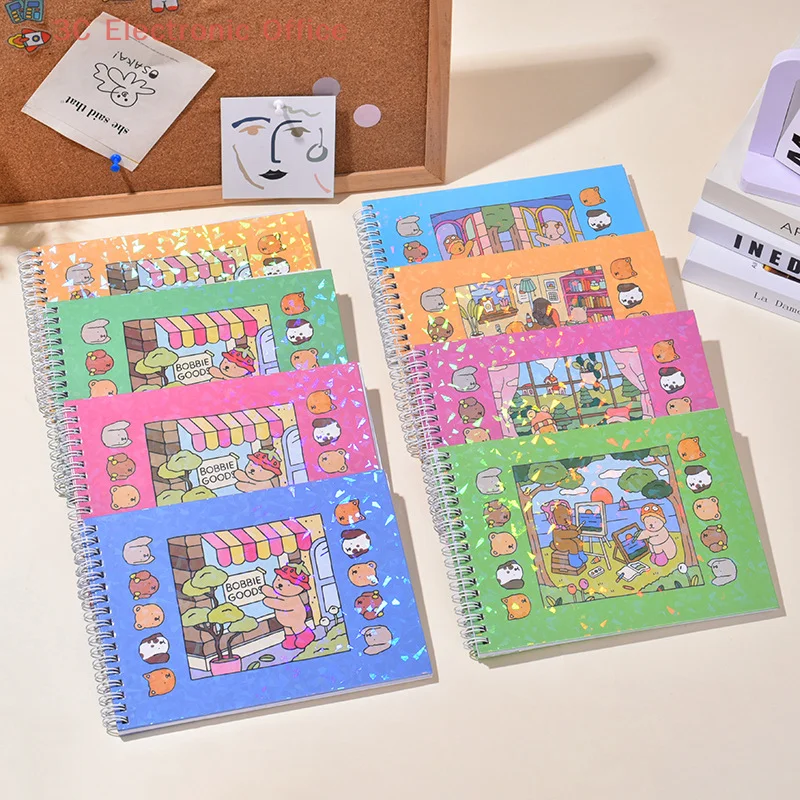 Creative Animal Theme Coloring Book For Kids Graffiti Drawing Painting Book Childrens Art Activity Learning Supplies