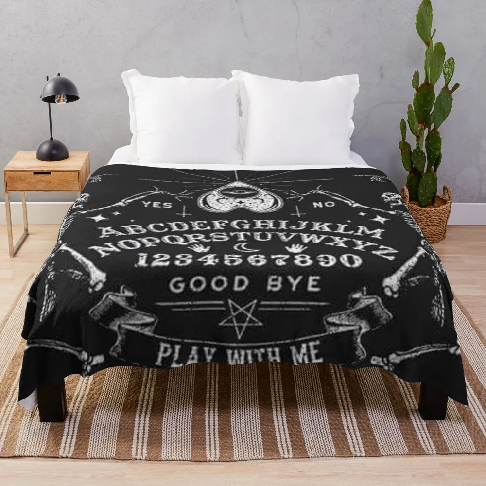 

Ouija Throw Blanket textile for winter home fur blanket blanket luxury