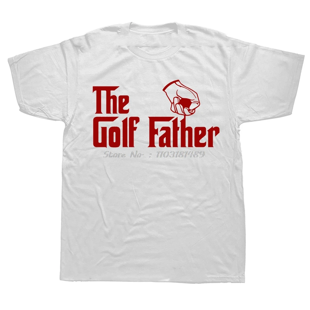 The Golf Father T Shirts  Disc Golfing Fitness T-shirt cotton tops tees Men's Clothing Oversized Unisex Tshirt Streetwear tshirt