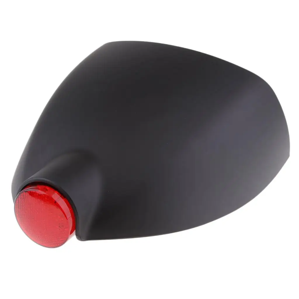 

ABS Plastic Rear Seat Cowl Cover Fairing with LED Light for Cafe Racer