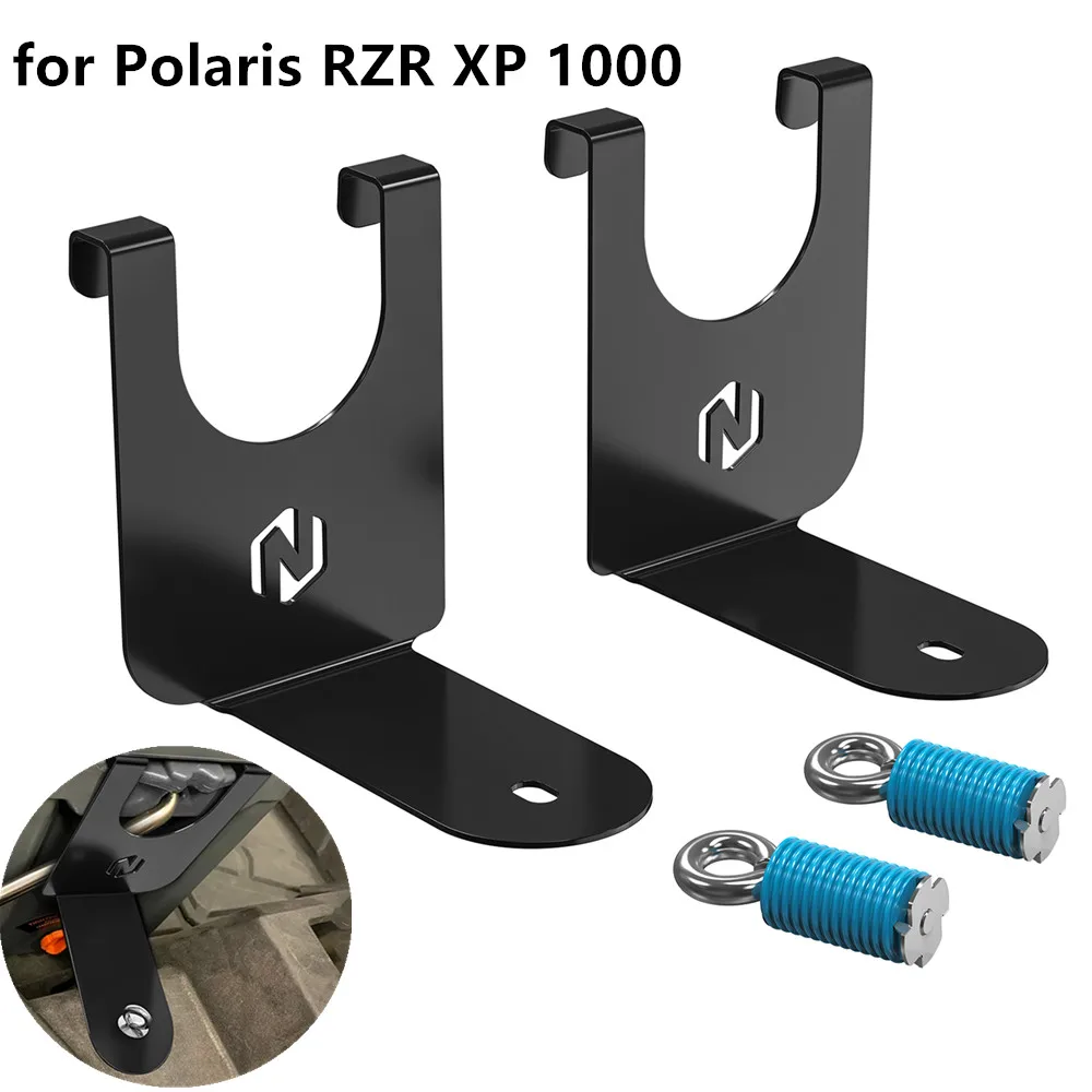 Cooler Bracket with Drain Plug For Polaris RZR XP 1000 2015-2020 XP 1000 Sport/Premium/Trails and Rock Edition ATV Cooler Mount