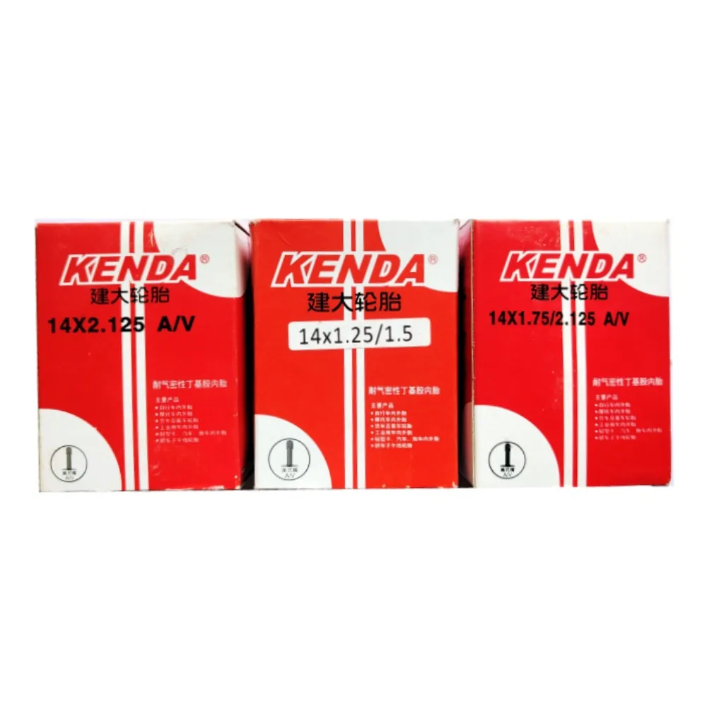 Kenda Bicycle Tube 14x1.25/-14x1.25/1.5-14x1.5/1.75-14X1.75/2.125 AV Bicycle parts 1PCS