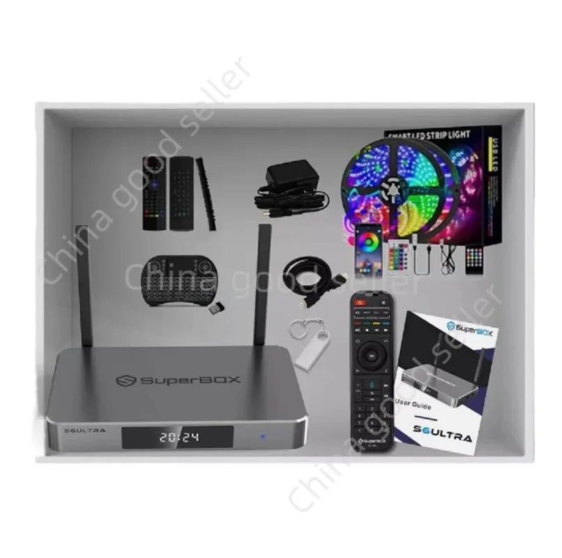 BRAND NEW  SUPER BOX S6/S5 MAX/WE marine equipment set up/plugged in and gaming