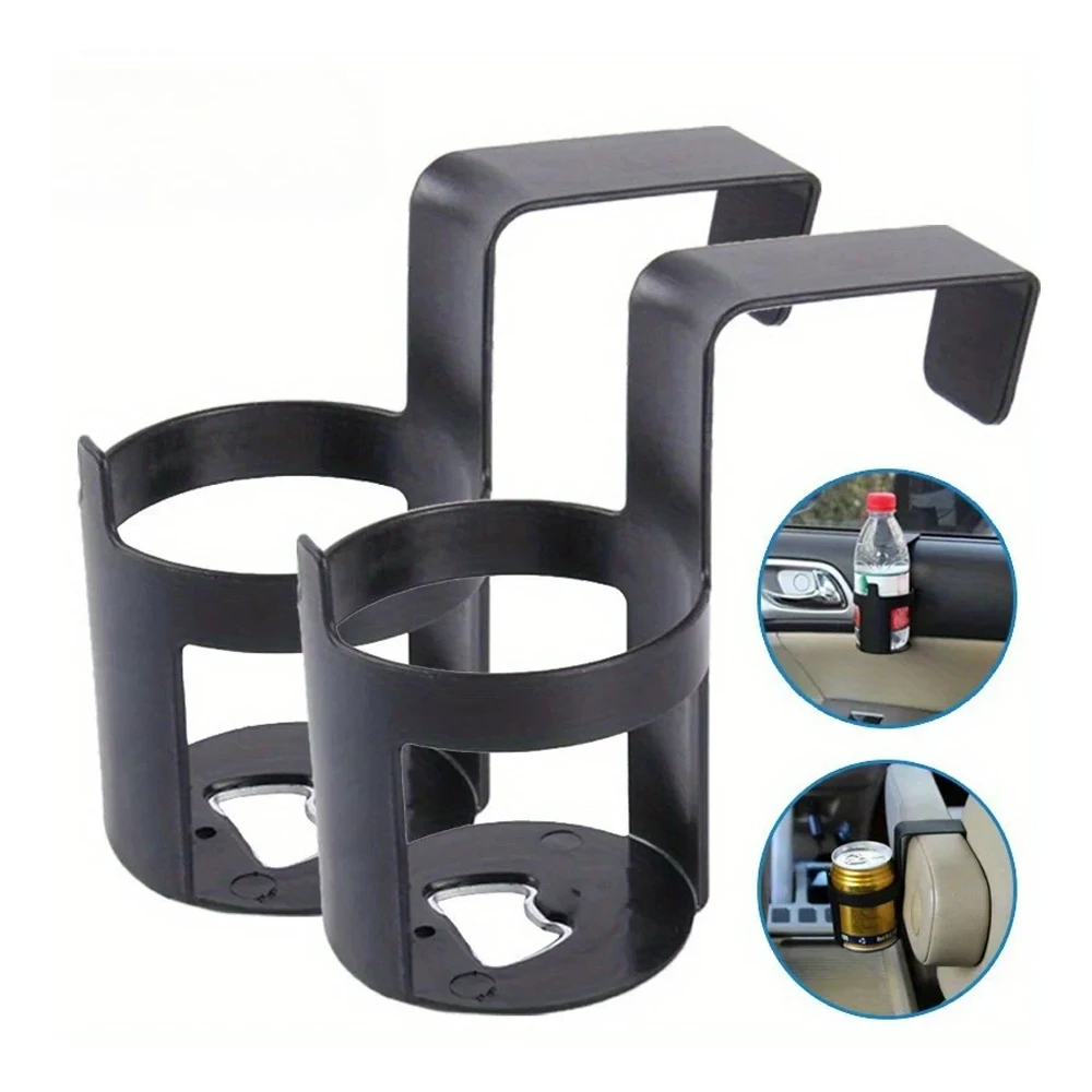 

Car Drink Cup Holder Container Hook Window Door Mount Universal Durable Water Bottle Cup Stand for Auto Truck Interior Organizer