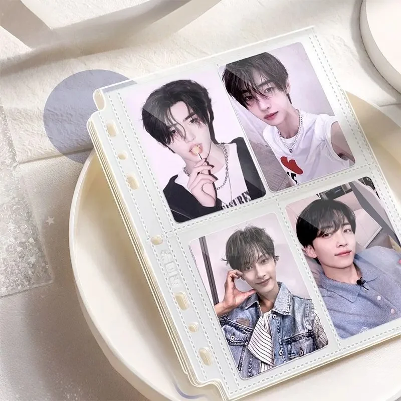 STARMATE 20PCS Card Binder Refills 4/9 Pocket Clear Matte for Kpop 3