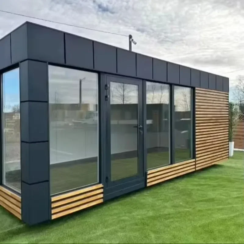 Portable Foldable Office Container Accommodation Cabin Prefab Packing 20 Footer Container House