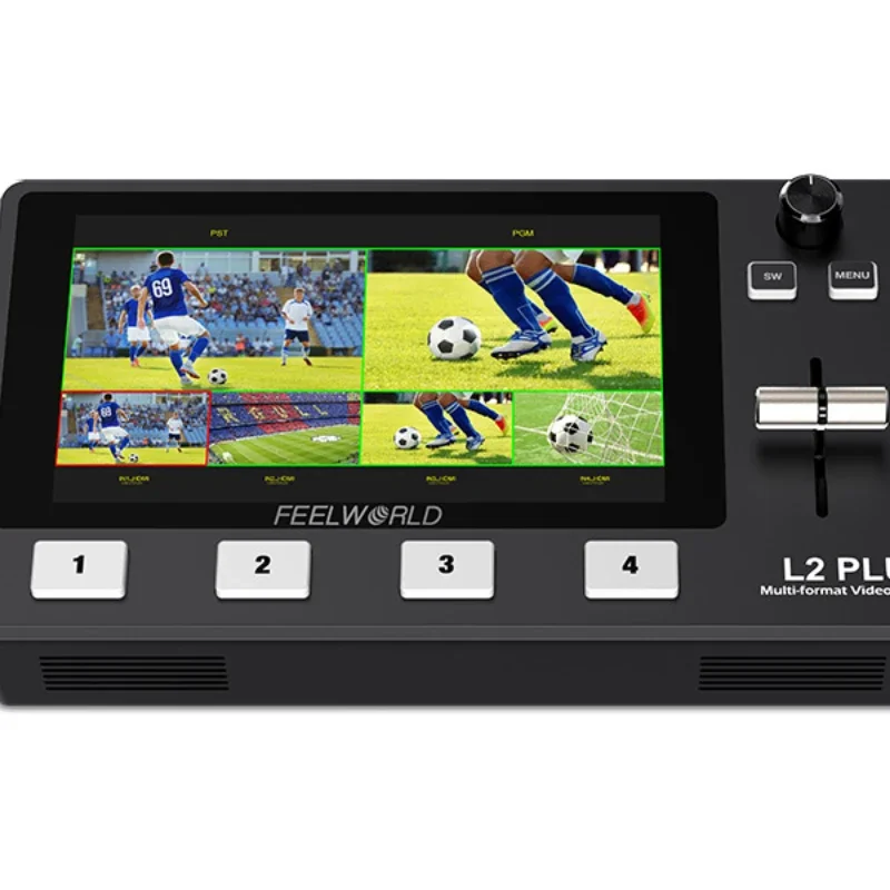 FEELWORLD L2 PLUS Multi-camera Mixer Switcher with 5.5