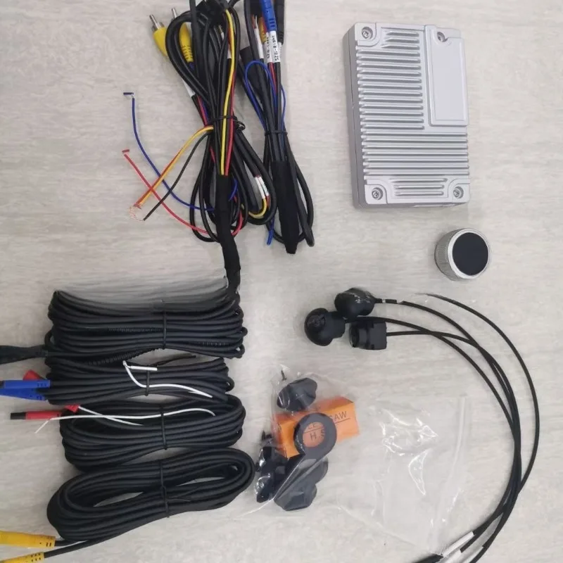 

Panoramic image driving recorder blind spot assist system