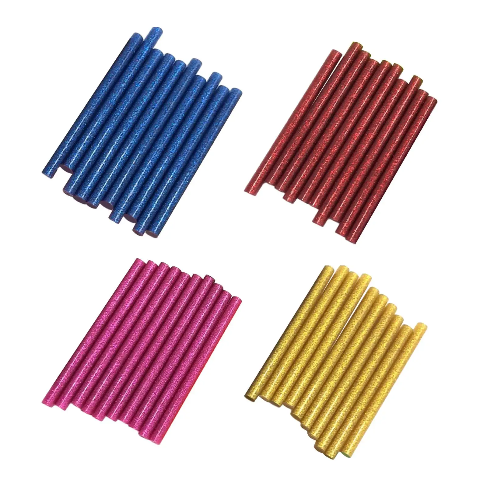 

10x Colored Hot Melt Glue Sticks Color Hot Glue Sticks Glue Sticks for Cards DIY