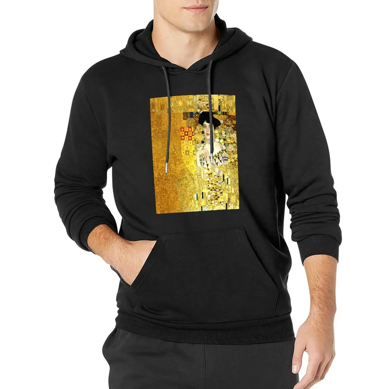 

The Woman in Gold Pullover Hoodie men's coat tracksuit men