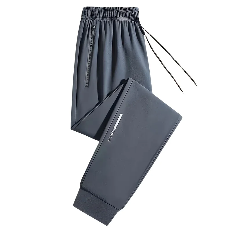 Man Track Pants Men Men's Quick-Drying Casual Sports Trousers For Outdoor Sports And Fitness Joggers Baggy Slacks Gym Riding New