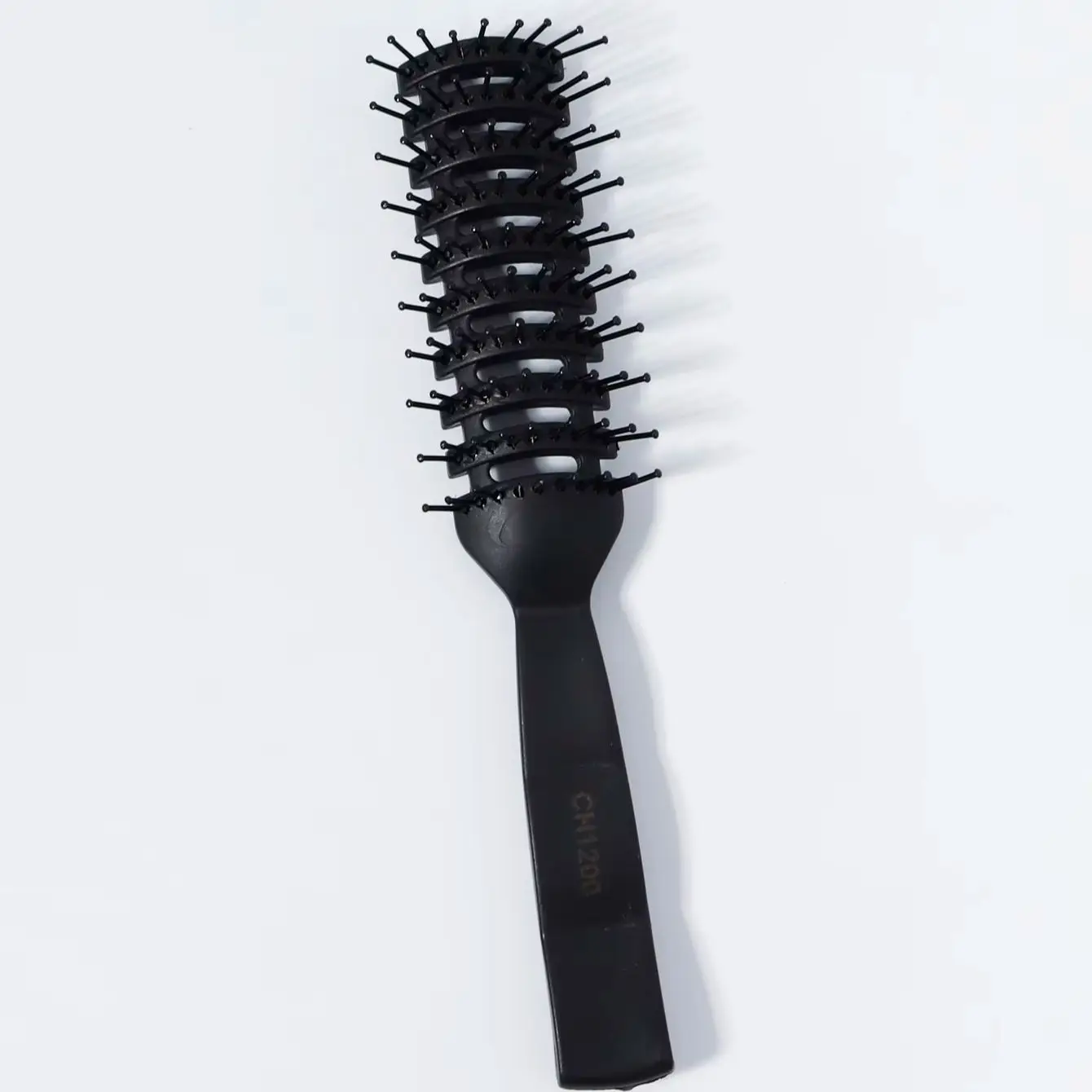 Professional ribbed styling massage, anti tangling and anti-static hair comb for curly hair Special for real hair wigs image 5