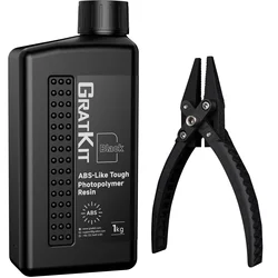 GratKit Yükseltilmiş ABS Benzeri 3D Yazıcı Reçinesi Yüksek Hassasiyetli Kırılmayan Reçine LCD ve DLP UV ile Uyumlu Hızlı Kargo