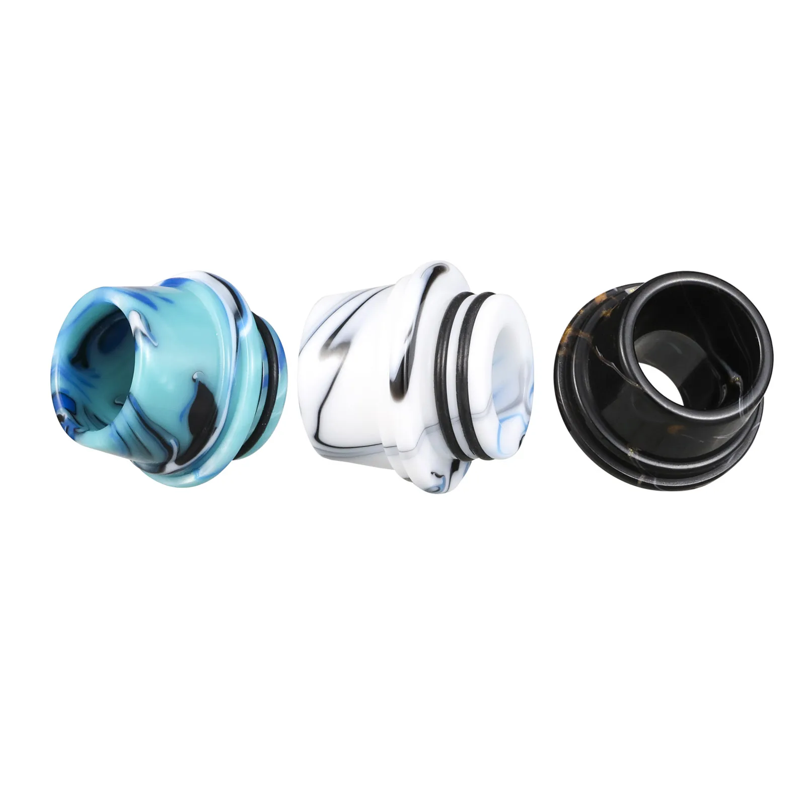 810เรซิน VAPE ปลายหยดปากกว้าง810 driptip สำหรับ KYLIN RTA RDA แทงค์อุปกรณ์เสริมเครื่องฉีดน้ำ