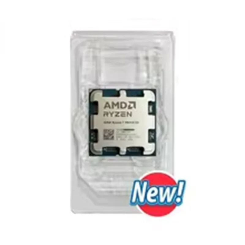 AMD R7 9800X3D  CPU New Processor  8C/16T 120W up to 5.2 GHz, L3=96M 100-100001084 Socket AM5 but without cooler