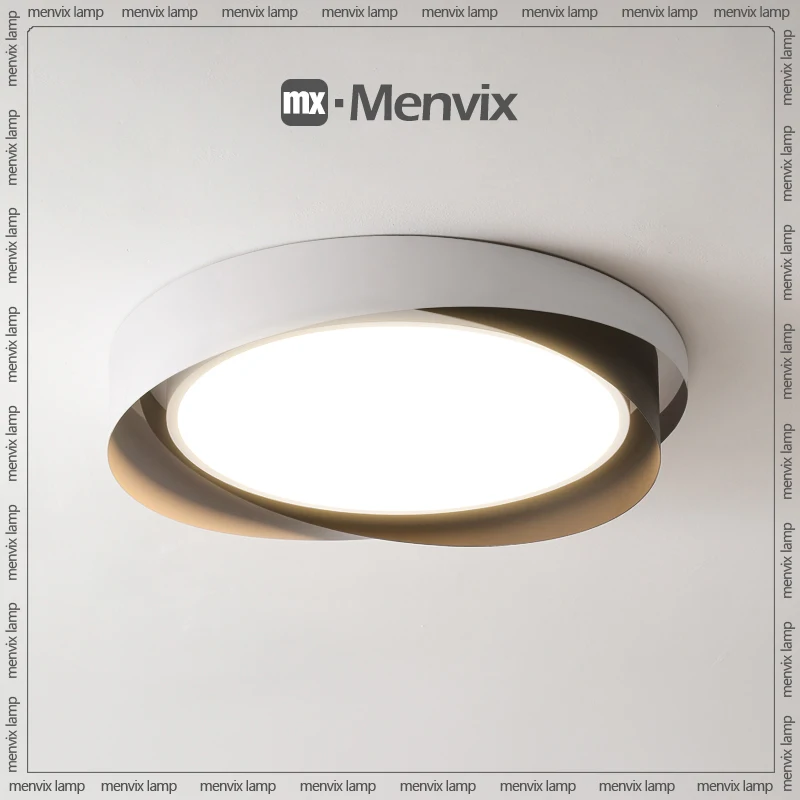 Menvix Simple Modern LED Ceiling Chandeliers Lights Dimming Luminaire Bedroom Living Study Foyer Room Salon Lamps Household