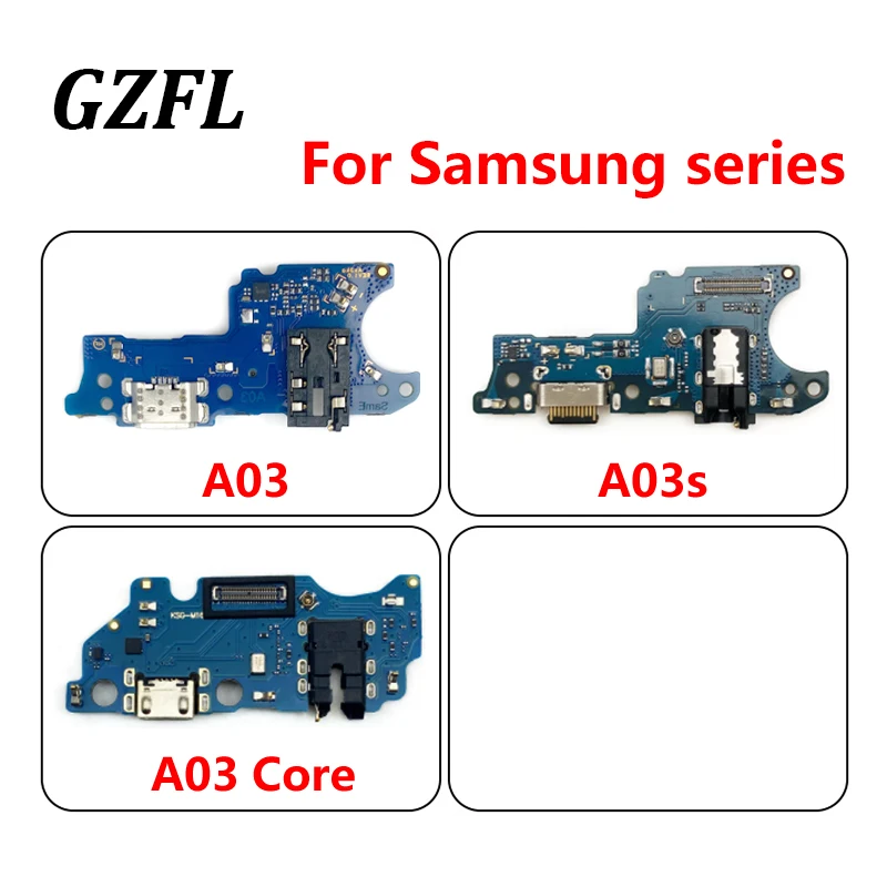 

For Samsung A03S A307 A037F SM-A307F / A03 / A03 Core Dock Connector Micro USB Charger Charging Board Port Flex Cable