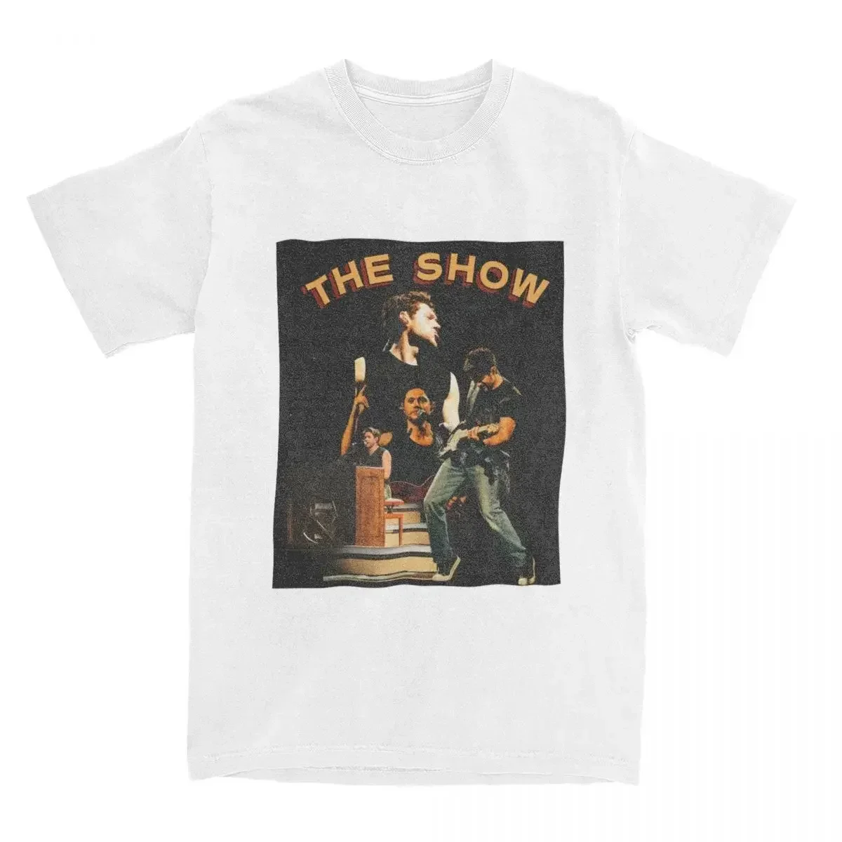 Unique Niall Horan The Show T-Shirts Men Round Neck Pure Cotton T Shirts Short Sleeve Tees Summer Clothes