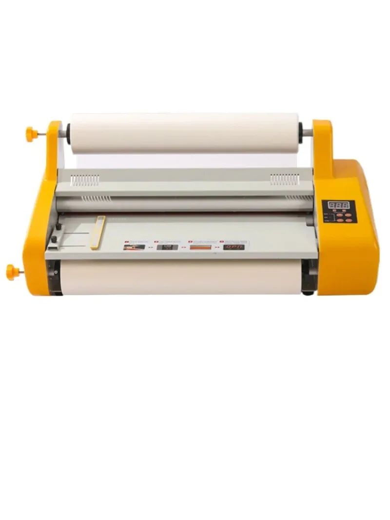 FW-4820 Automatic Heated Roll Laminator Office Use Small Desktop Laminating Machine A3/A4
