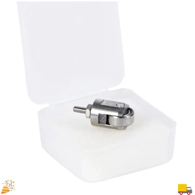 Roller Contact Point For Dial Indicator 10Mm Diameter Wheel M2.5 Thread Stainless Steel Roller Measuring Head Durable - view 5
