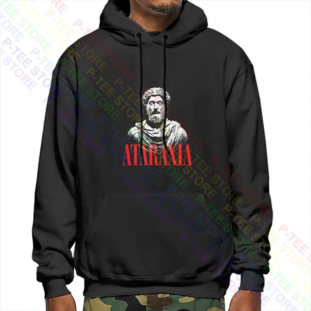 Marc Aurel Ancient Roman Stoic Philosophy Stoicism Ataraxia Hoodie Sweatshirts Streetwear Hip Hop Hoodies