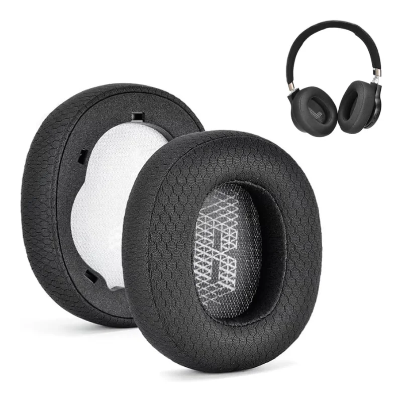 1Pair Foam Ear Pads Cushion Leather Earpad for JBL E65 E65BT