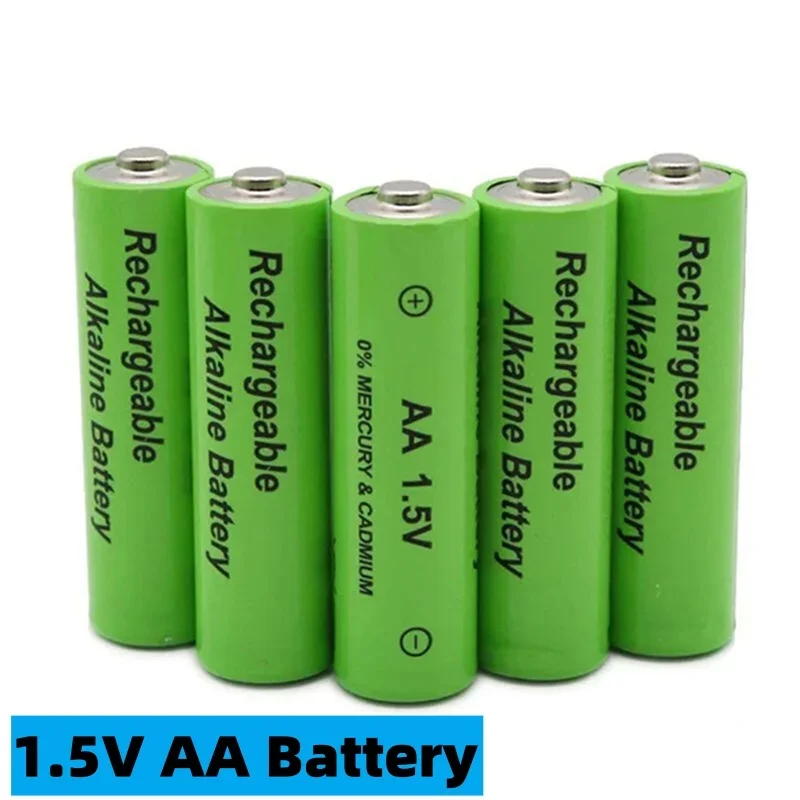 10PCS-3000mAh 1.5V AA Battery, Suitable for Remote Controls, Mice, Computers, Toy Watches, Etc. AA 1.5V Rechargeable Batteries.