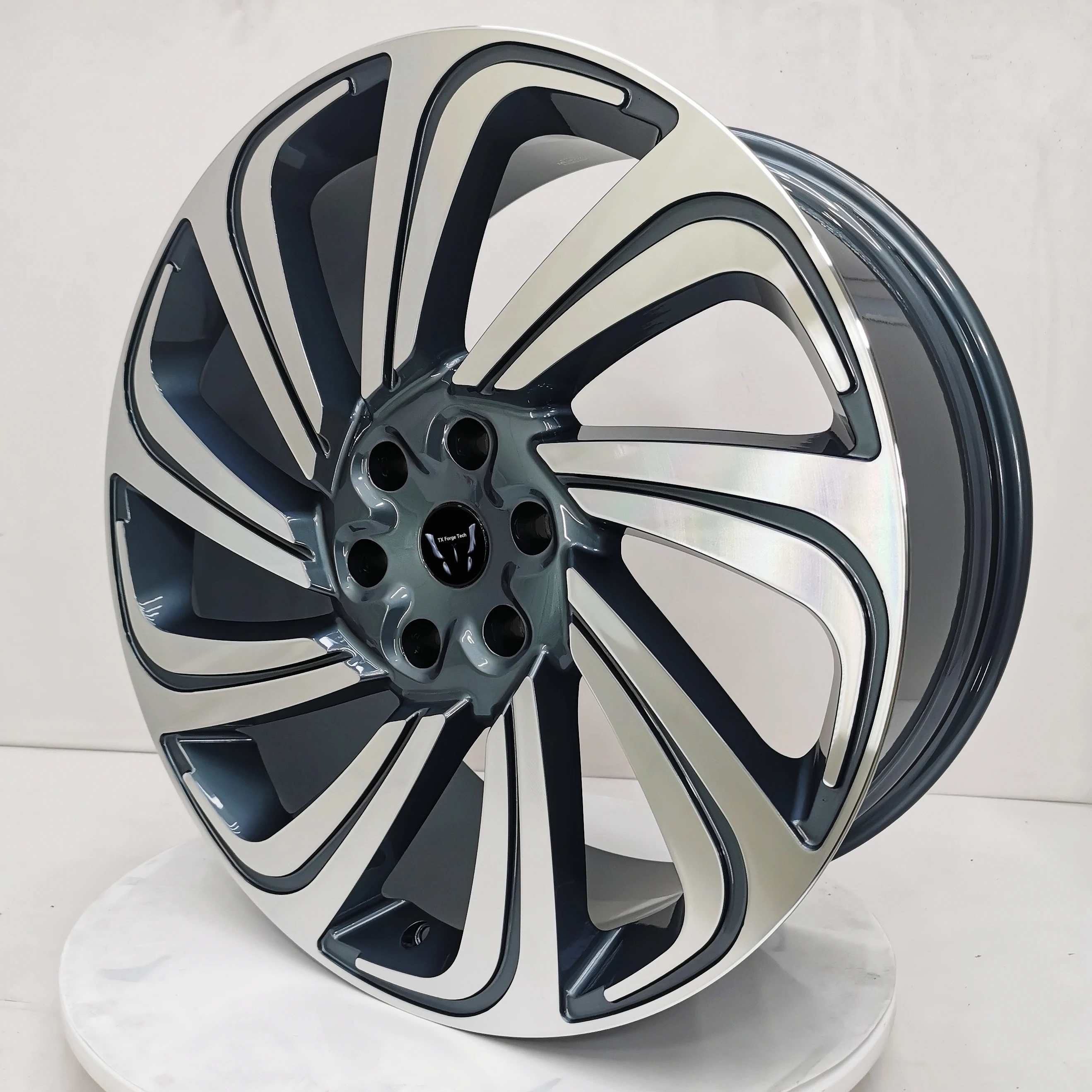 Customized Lightweight D4139 Aluminum Alloy 6061-T6 Forged Wheels 14 Inch Rims with Bronze Finish 35/40/25/20mm ET 100mm PCD