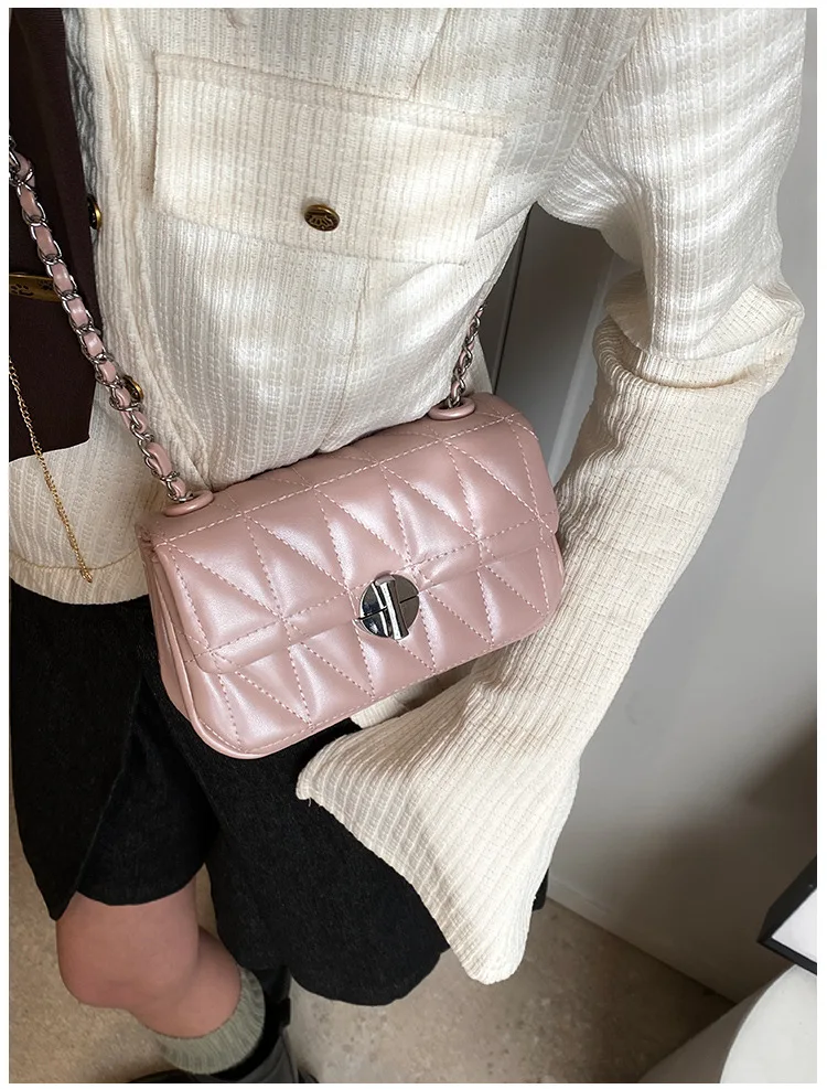 Trendy Thread Flap Tote Handbags and Purses Women Shoulder Crossbody Bags New Casual Ladies Messenger Travel Bag High Quality