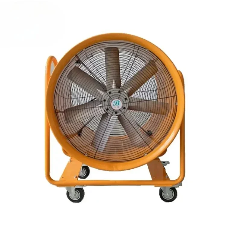 

7 Aluminum Blade Diameter 24 Inch 600mm High Speed Industrial Portable Ventilating Exhaust Axial Flow Fan