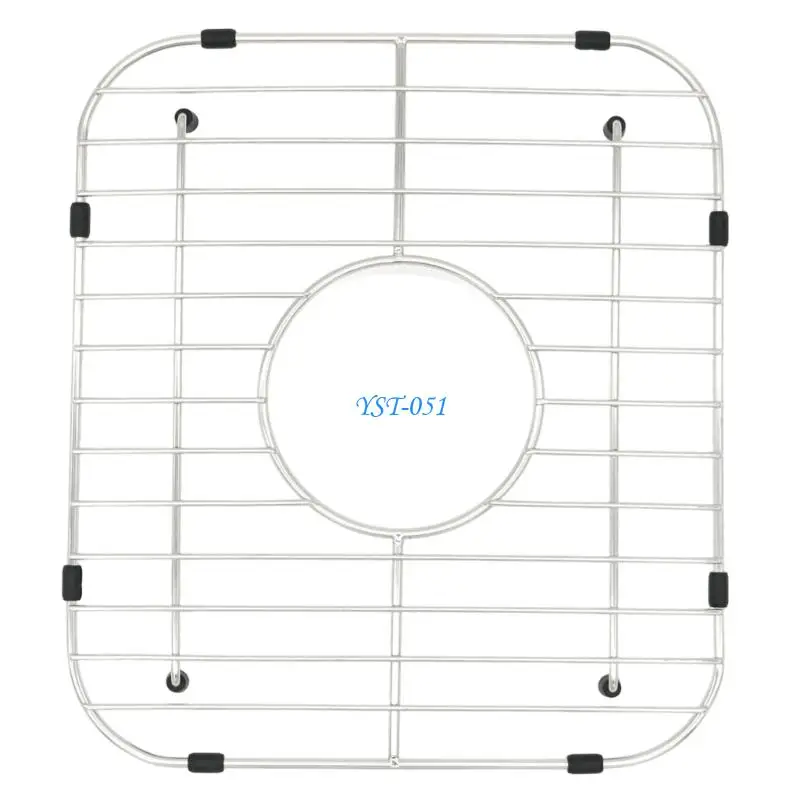 E15A 304 Rustless Dish Drainer Rack Enhances Water Effluent Protects Sink And Backs Multiple Purpose Tasks