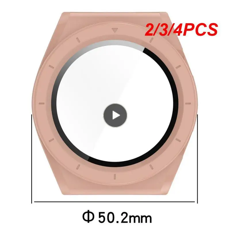 2/3/4 Uds círculo protector imitación terremoto todo en uno cómodo suave caja de reloj duradera a prueba de polvo ajuste perfecto