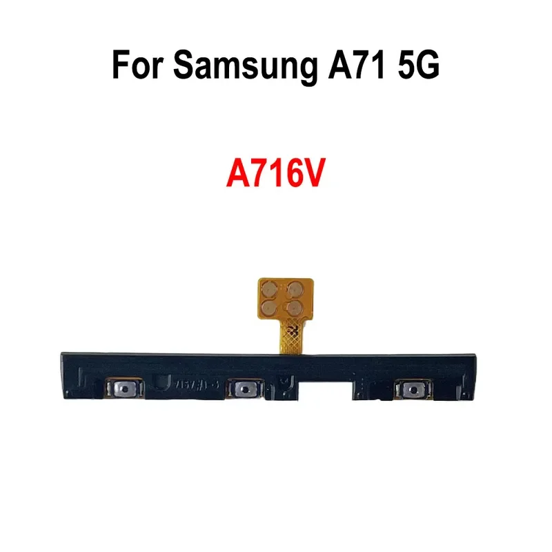 

For Samsung Galaxy A71 5G a716v power volume side key button flex cable on off switch flex cable replacement repair parts