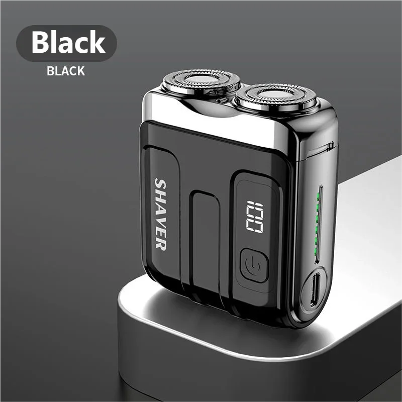 HOMEFISH New Magnetic Electric Shaver Mini Ultra Clean Men's Shaver Charging Portable Water Washed Beard Knife