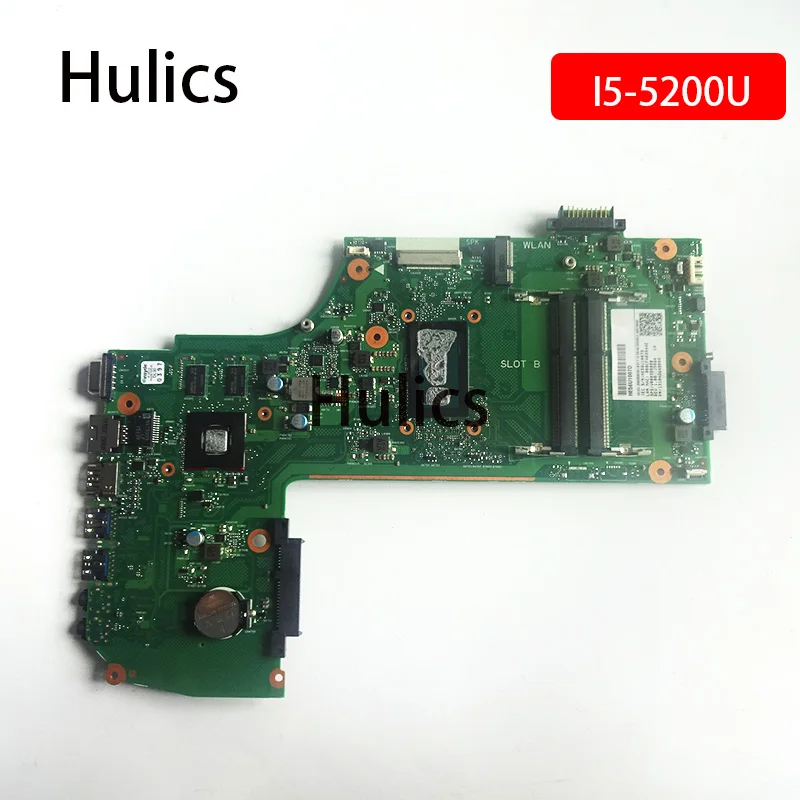 

Hulics Used FOR TOSHIBA SATELLITE C70-B L70-B Laptop Motherboard V000359080 I5-5200U CPU 216-0858020 GPU 6050A2631701-MB-A01