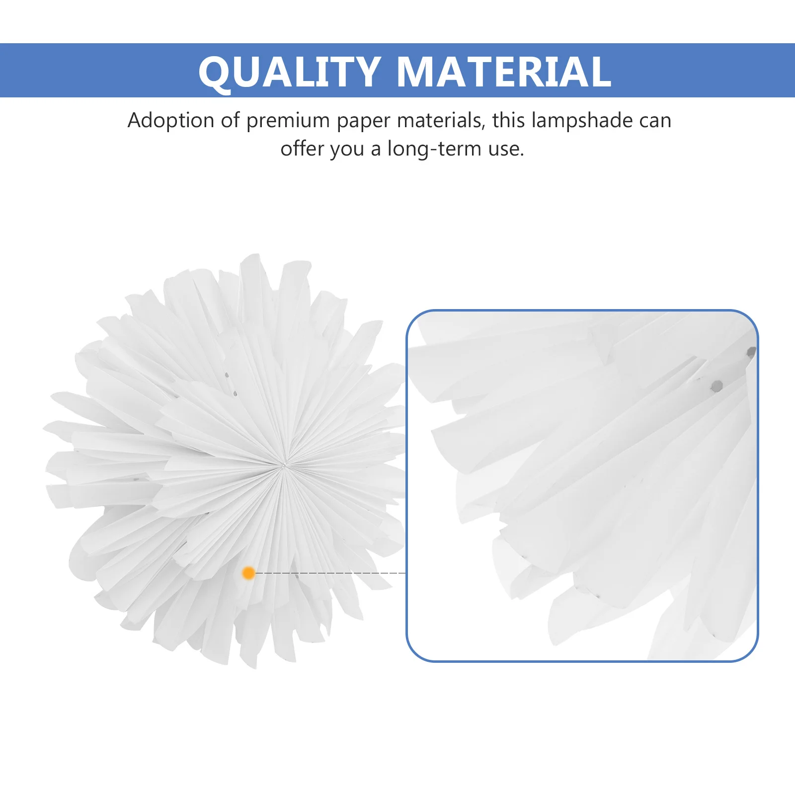 

Nordic Minimalist Paper Lampshade Home Ceiling Cover Dust-Proof Hanging Light Shell Decor Softens Light Unique Elegant